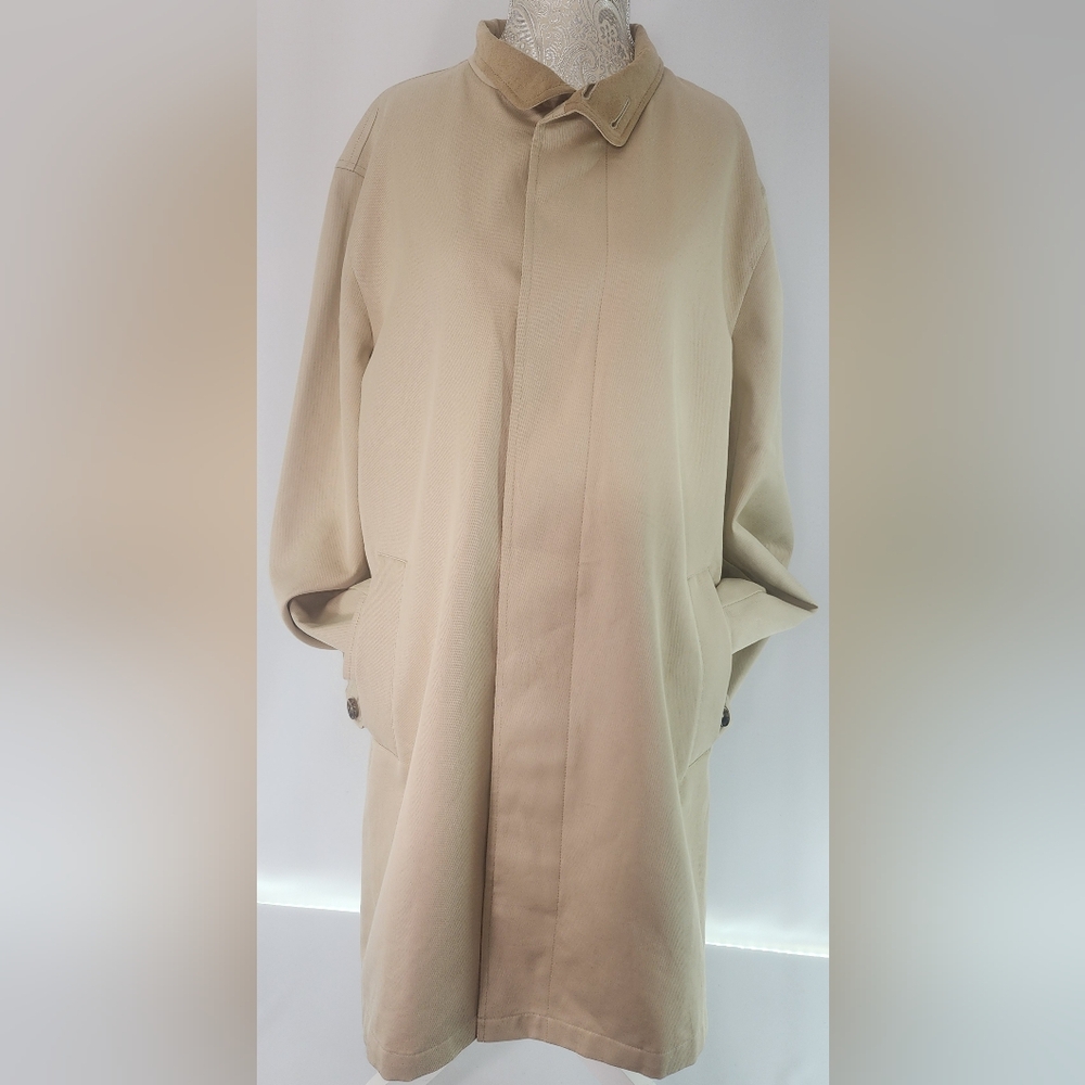 Brooks Brothers Tan Driving Coat